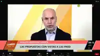 Horacio Rodríguez Larreta, precandidato de Juntos por el Cambio, habló con El Eco de Tandil