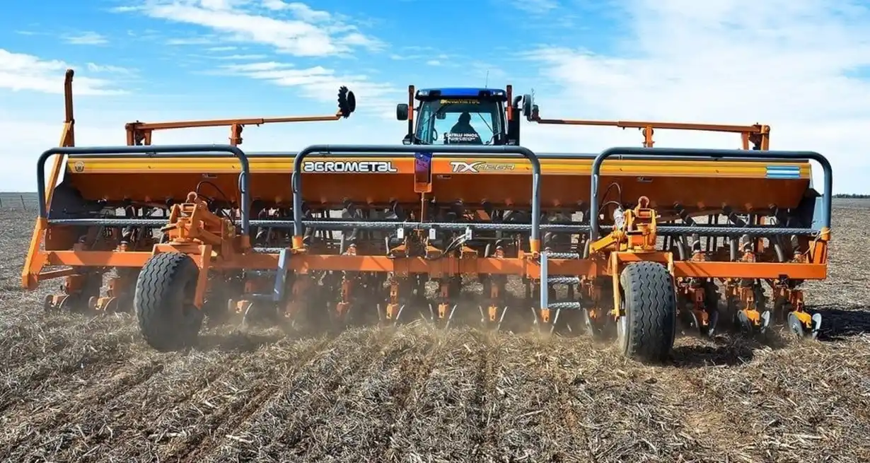 La venta de sembradoras cayó a la mitad, según el Indec