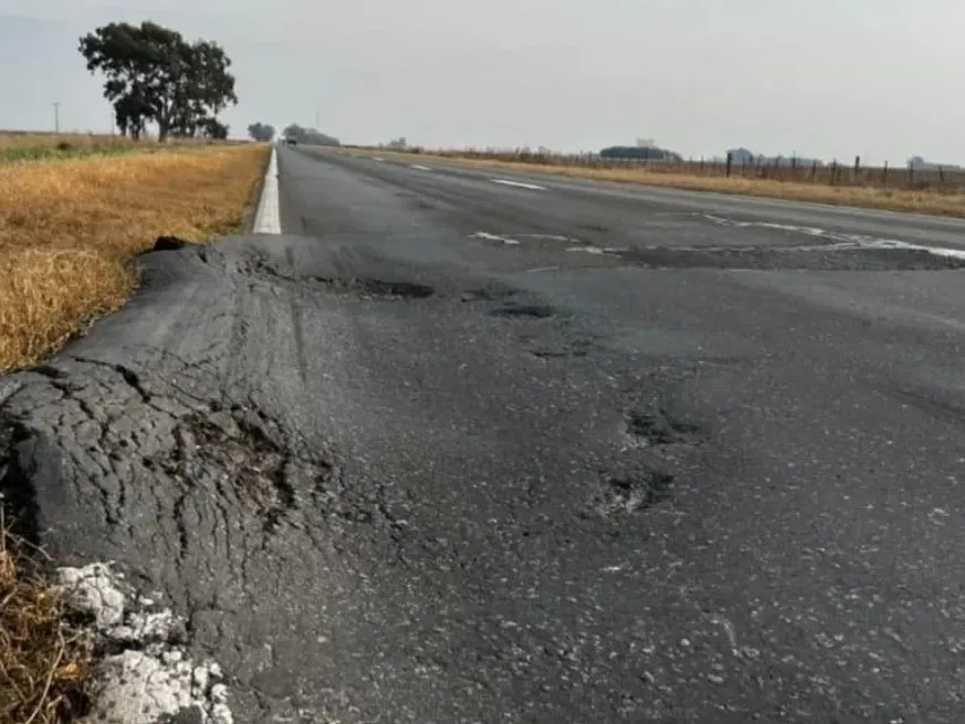 Las rutas nacionales, intransitables. Foto: Sur24