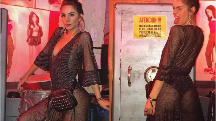 El look ultra hot de Julieta Nair Calvo