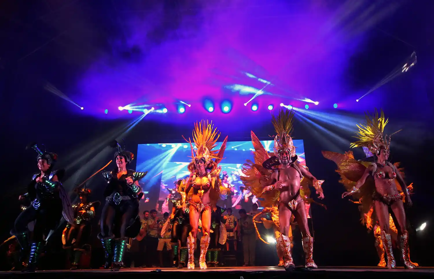 La Plata: Festejaron carnaval con más de 180 mil personas 