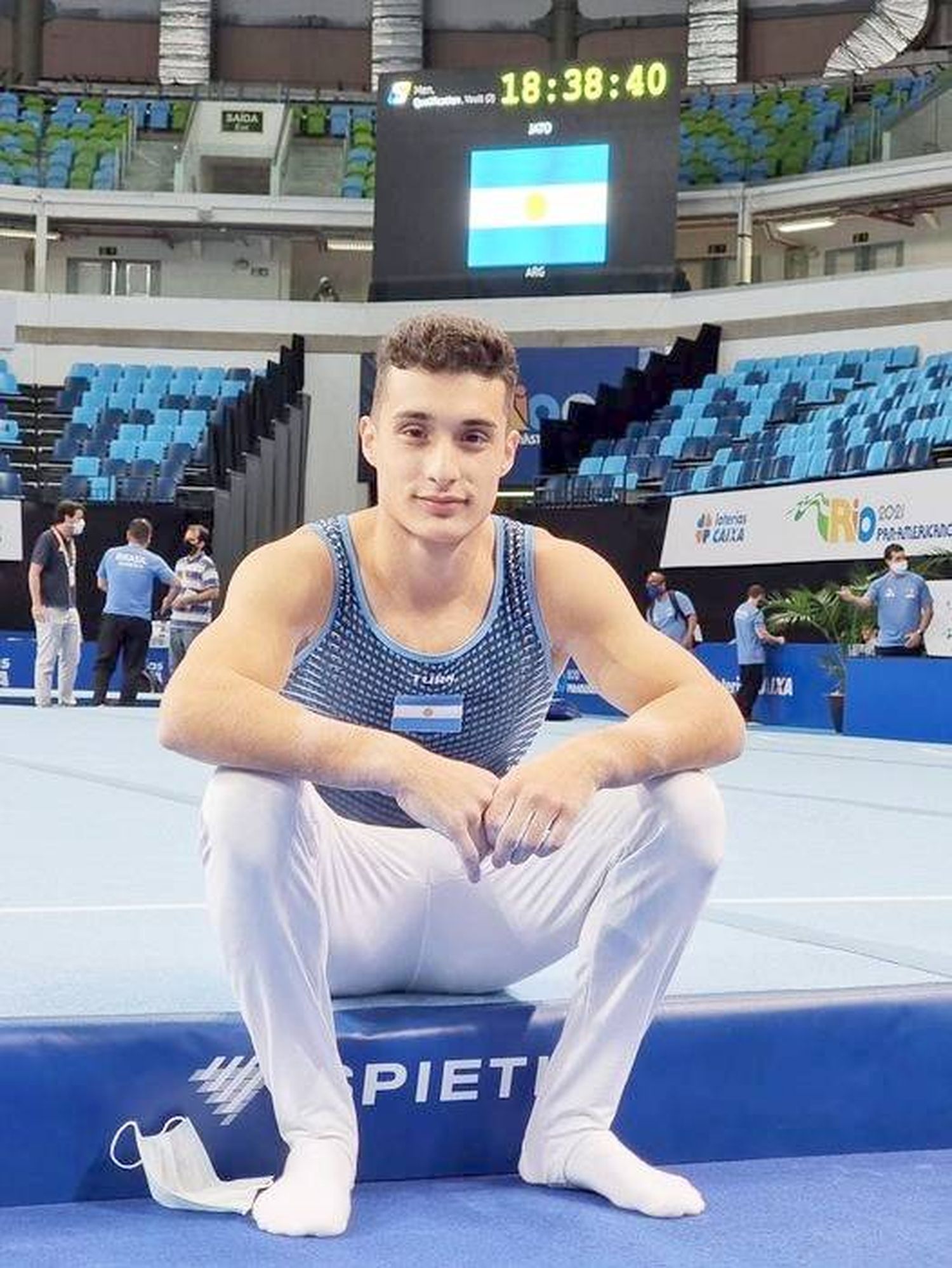 Santiago Mayol brilló en el Panamericano con medallas de Oro y Bronce