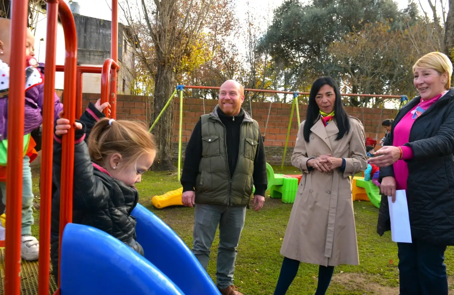 Nancy Andrea Cáceres, visitó el Partido de Mar Chiquita. La funcionaria fue recibida por el intendente Walter Wischnivetzky.
