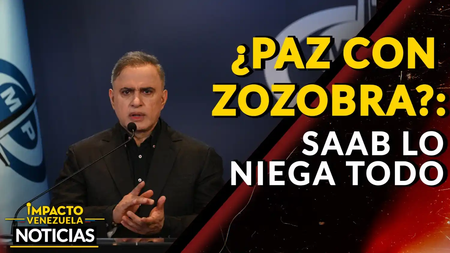 ¿PAZ CON ZOZOBRA? Saab lo niega todo – VIDEO