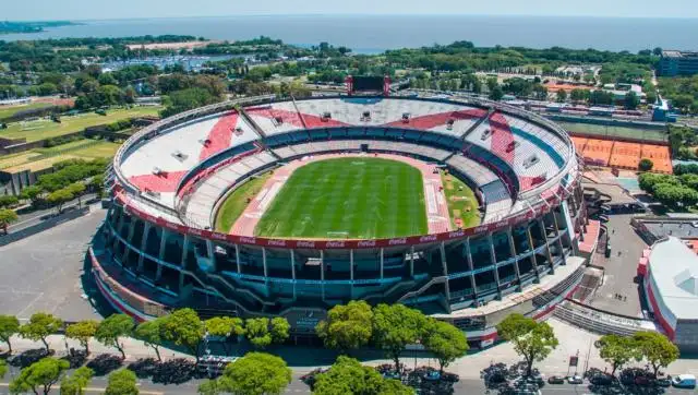 Fiesta de la Copa Libertadores en el Monumental