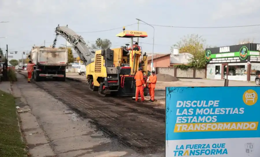 Avanzan las obras de transformación y ampliación de la Ruta 8