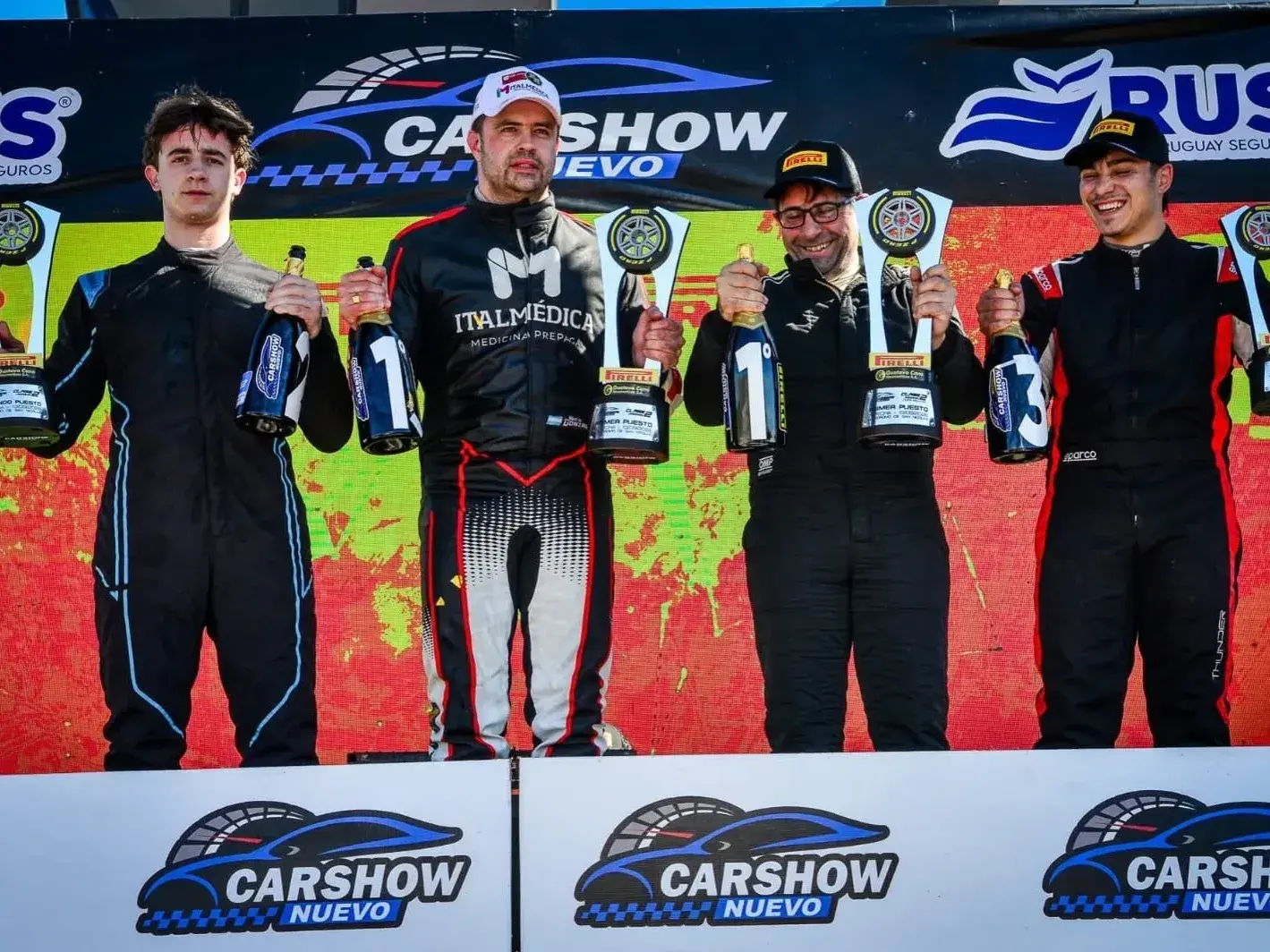 Nico González ganó en la Clase 2 en el "Juna María Traverso" de San Nicolás. Foto:Prensa NCS