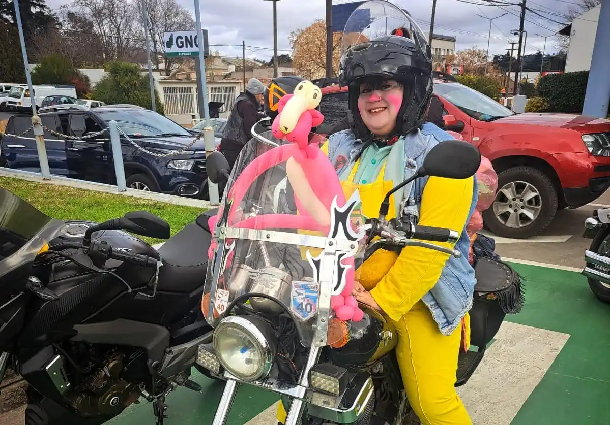 caravana moto sierras tandil dia del niño 2023 - 1