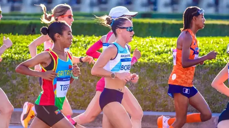 Florencia Borelli cumplió un sueño y tuvo una excelente participación olímpica. (Fotos: @lucasmcurra)