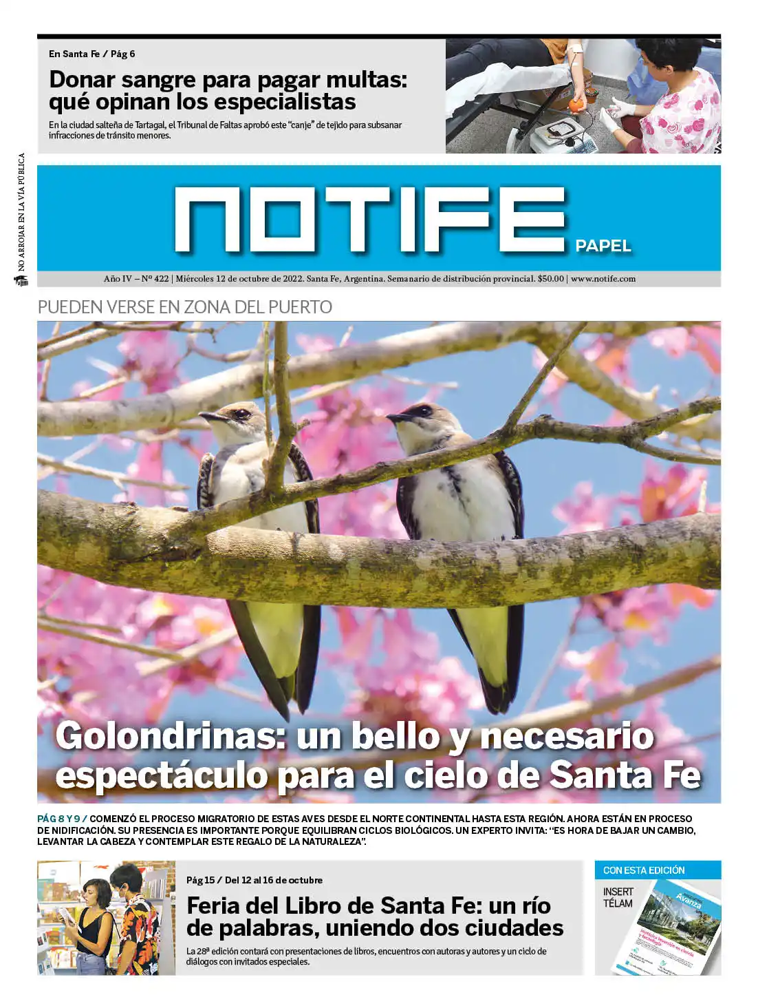 Semanario Notife: Edición N° 422