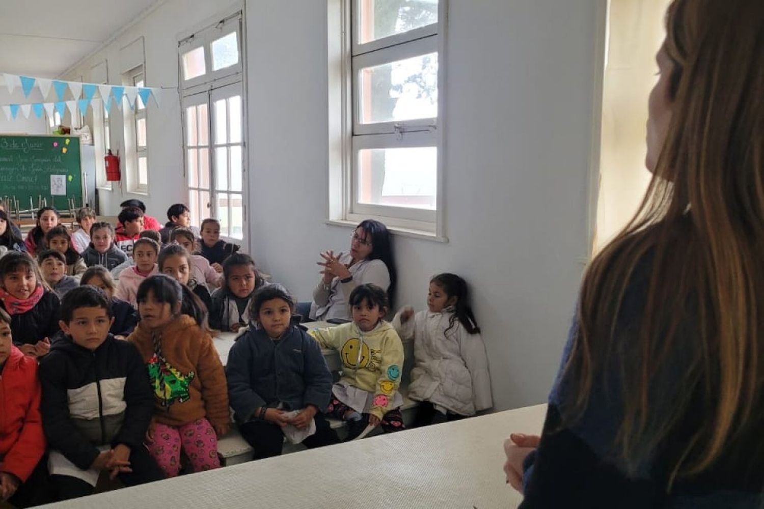 Brindaron una charla para promover la salud y la prevención a alumnos de primaria