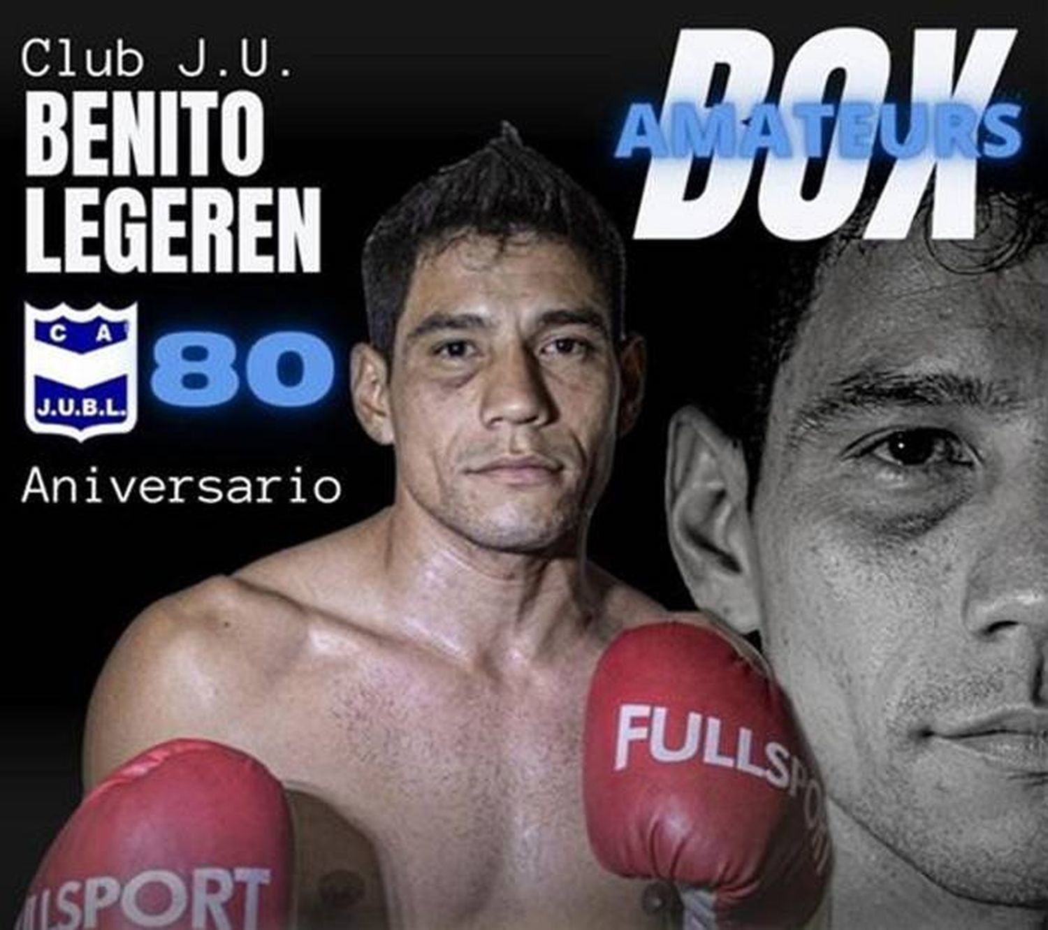 Boxeo amateurs por los  80 años del Club Juventud  Unida de Benito Legerén