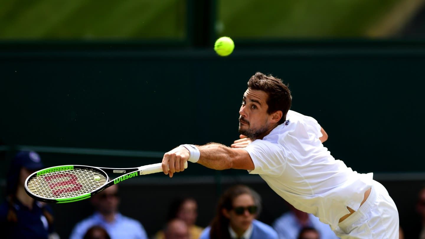 Se acabó el sueño de Pella en Wimbledon