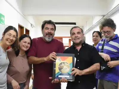 Fabián Peccín participó en la presentación de la Lista 1 de AGMER ante el CGE