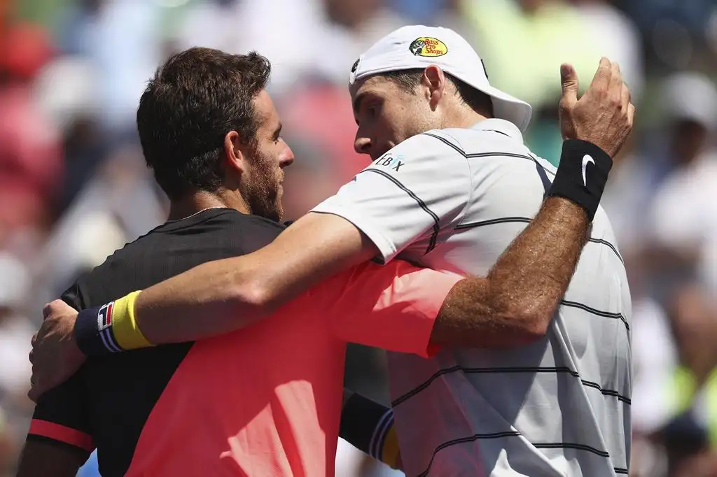 Del Potro no encontró su nivel ante un Isner superior