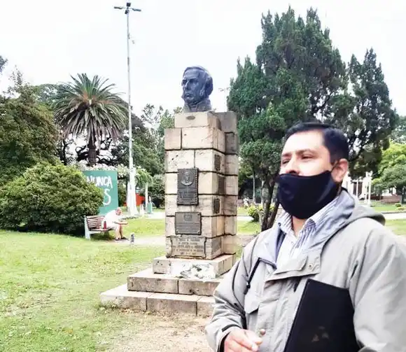 Acto en Plaza Urquiza