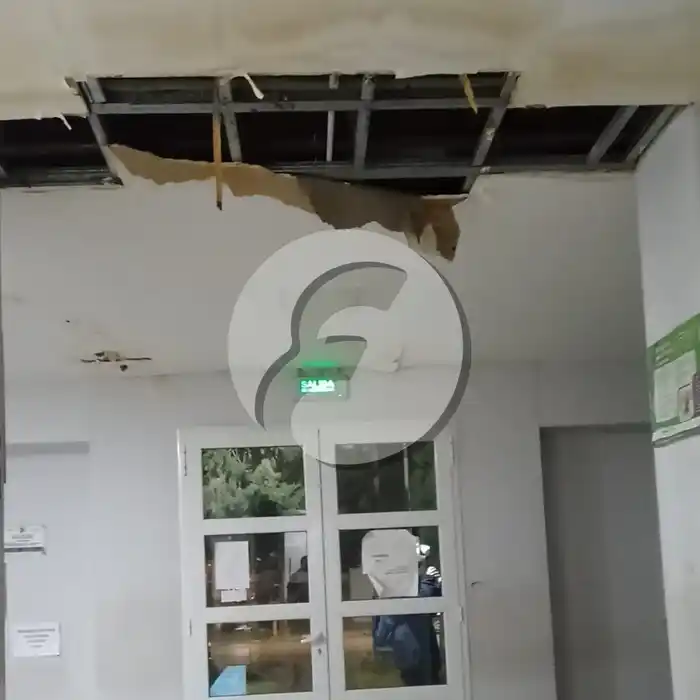 Cielo raso Hospital Taraborelli