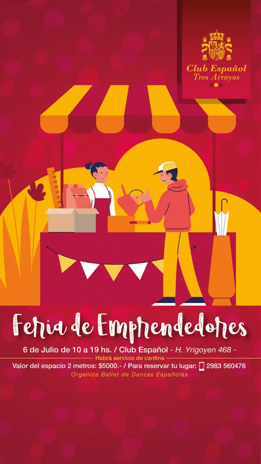 Feria de Emprendedores en el Club Español