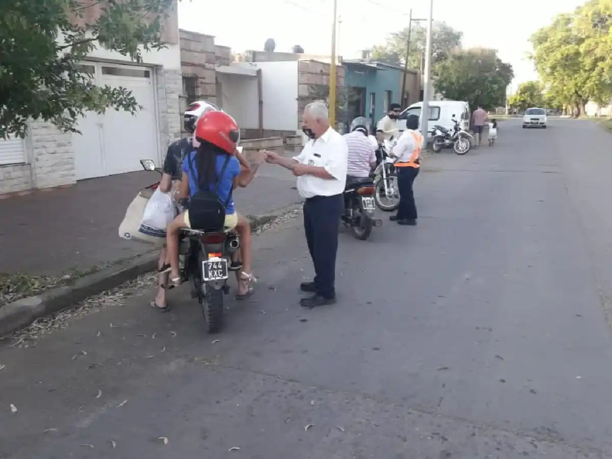 Secuestraron 17 motos en controles de tránsito