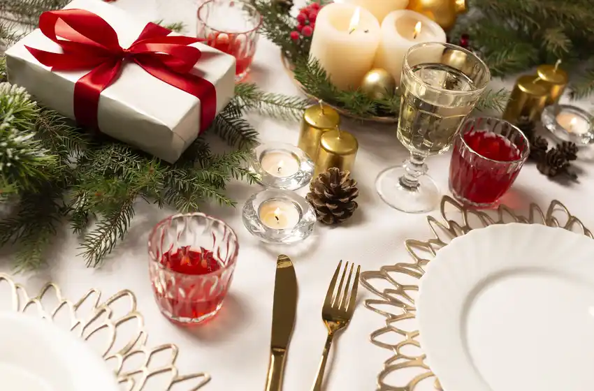 Cómo armar la mesa navideña