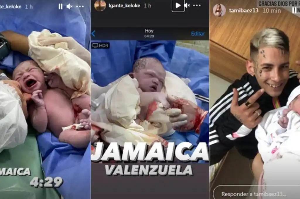 L-Gante y Tamara presentaron a su hija Jamaica