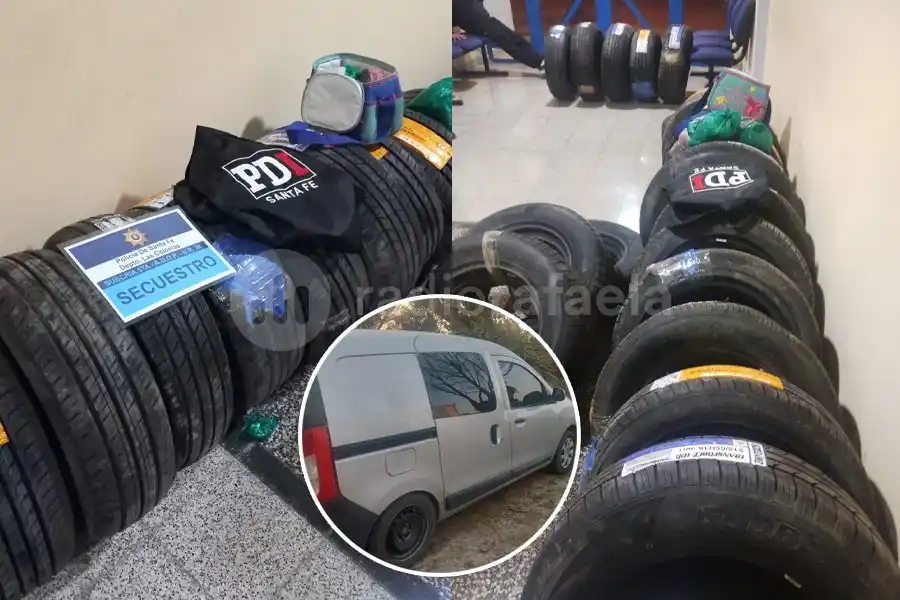 Contrabando: la PDI atrapó a un hombre que llevaba 50 cubiertas provenientes de Bolivia