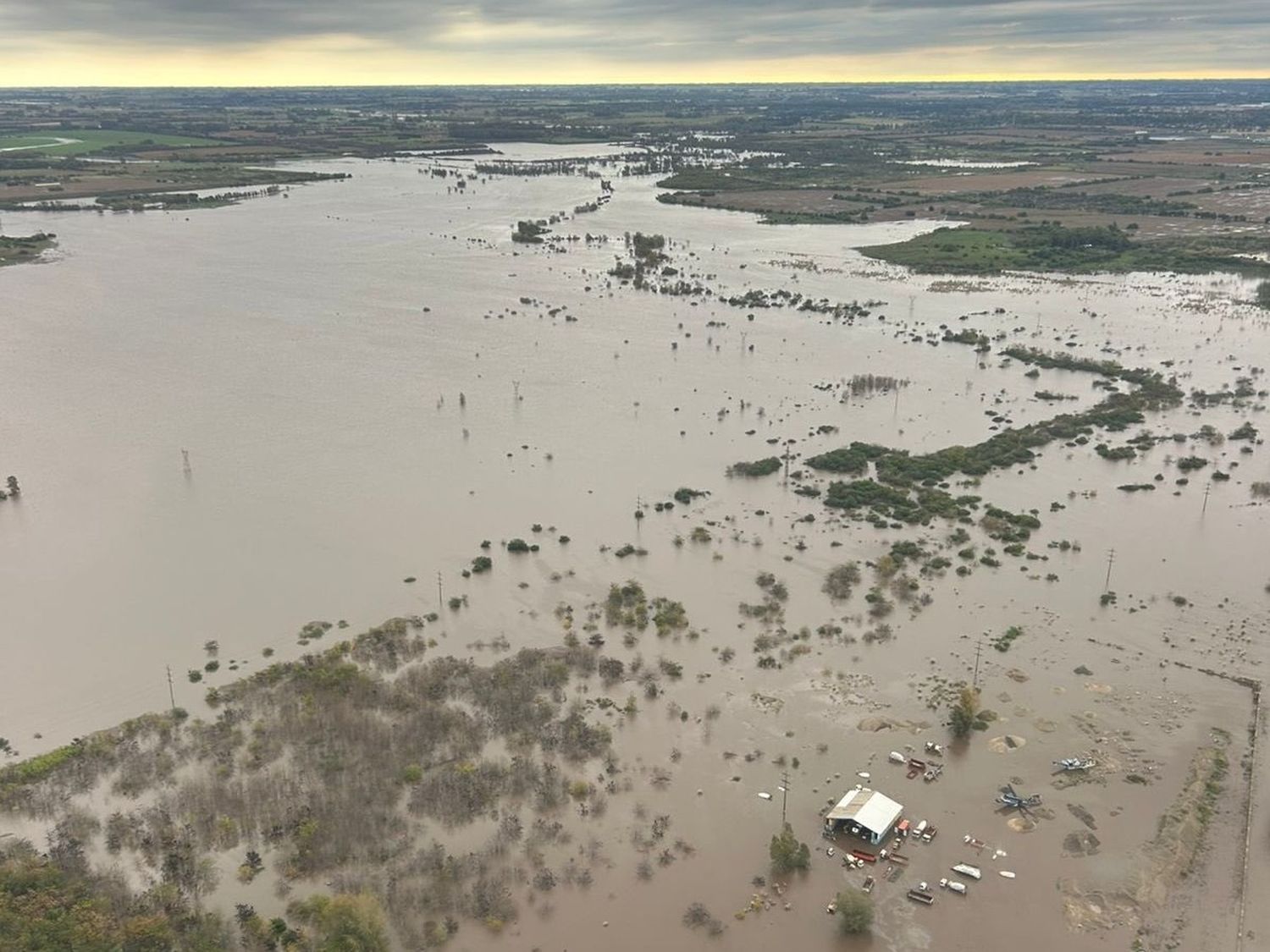 El temporal dejó 45 familias evacuadas