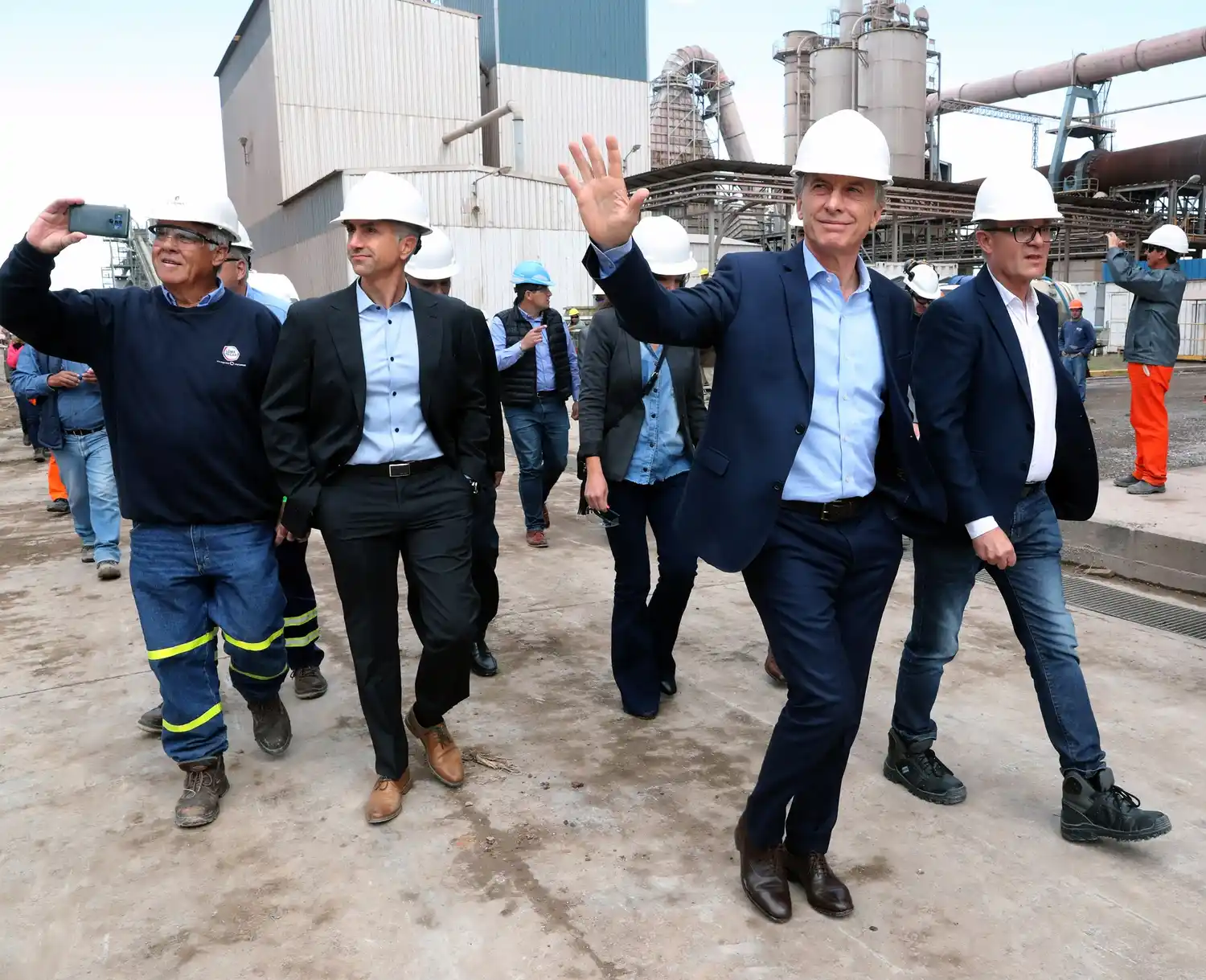 Macri en Olavarría: "Vamos en una lenta recuperación"