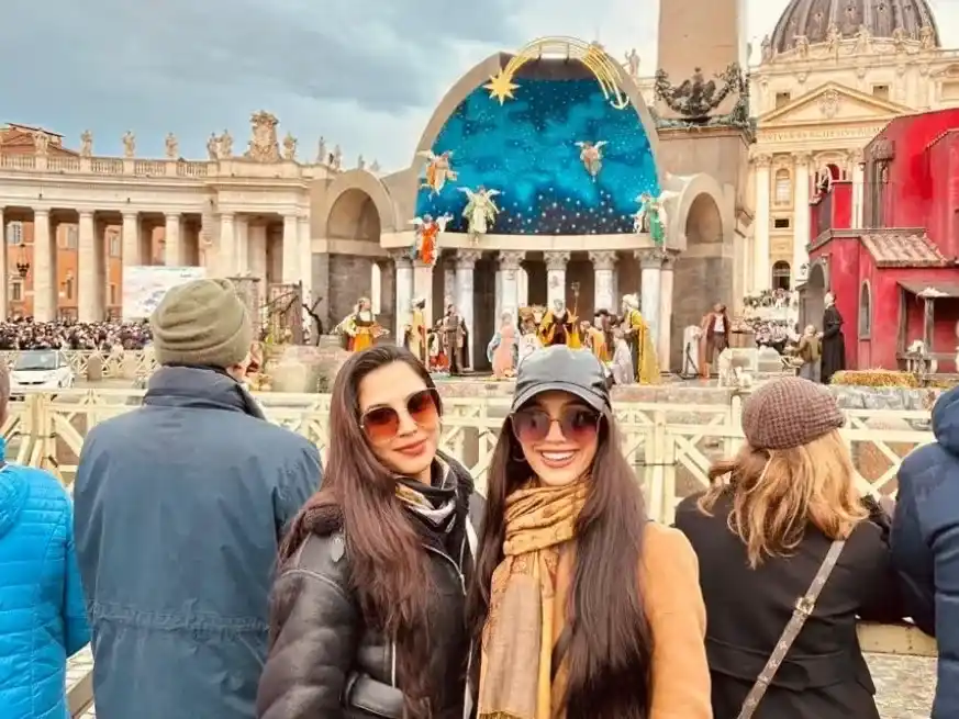 Lara y Dalma Acosta se preparan para su histórica presentación en El Vaticano.