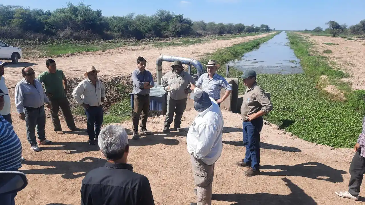 Una comisión técnica inspeccionó las obras
de mitigación ante crecida del río Pilcomayo