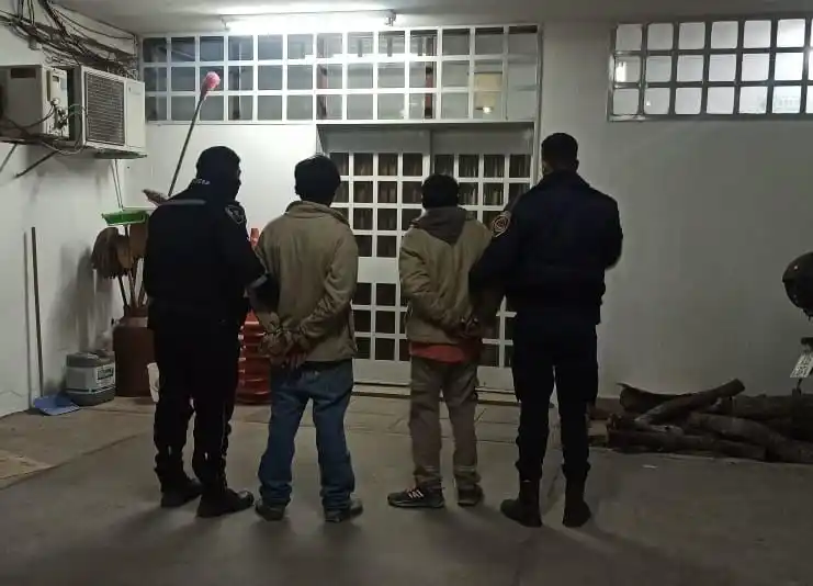 Detenidos en Morteros