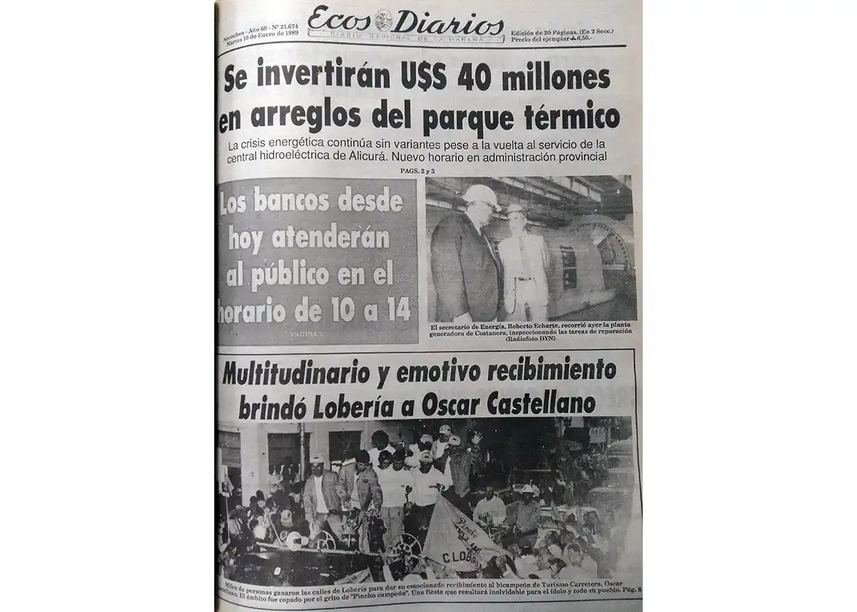 Martes 10 de enero de 1989