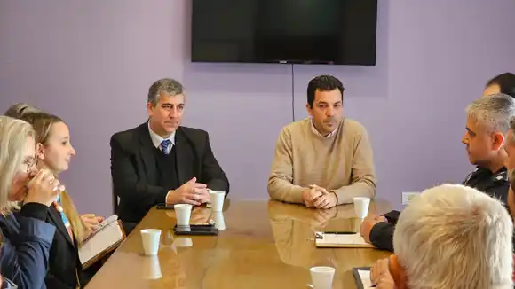 El Fiscal Regional de Rafaela analizó la seguridad en Humberto 1º junto a autoridades y productores