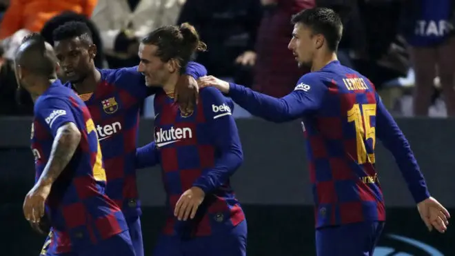 Griezmann evita una tragedia para el Barcelona