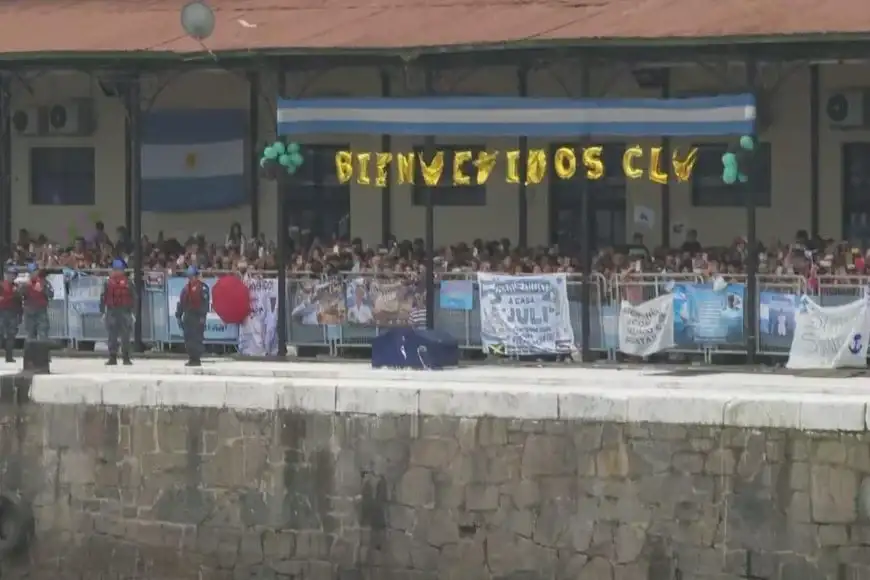 La Fragata Libertad regresó a Buenos Aires tras finalizar su 54 viaje de instrucción - 1