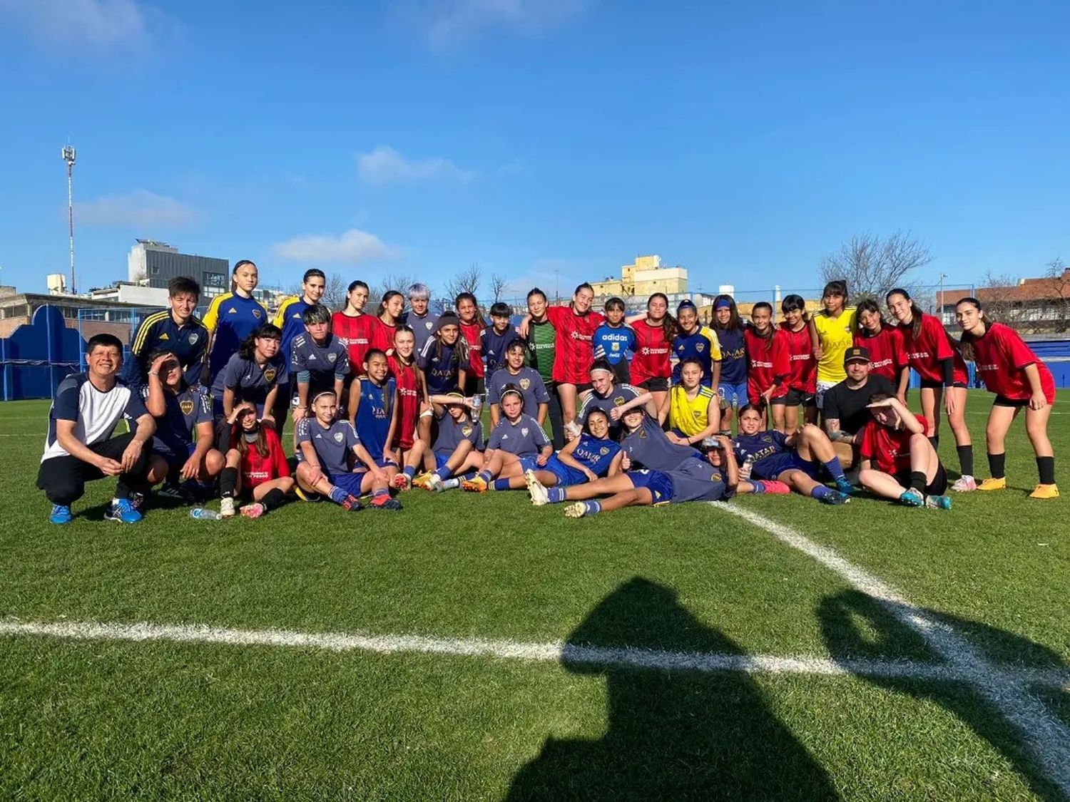 Fútbol Femenino: el seleccionado Sub 14 de San Pedro jugó un amistoso contra Boca