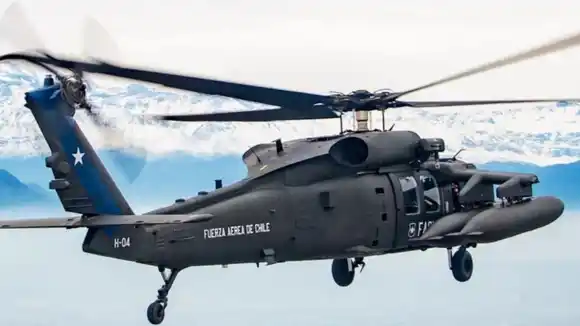 Alerta en Chile: desapareció un helicóptero de la Fuerza Aérea con 4 tripulantes