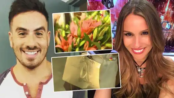 Federico Bal le mandó a flores y una tarjeta a Pampita: "Sos una..."