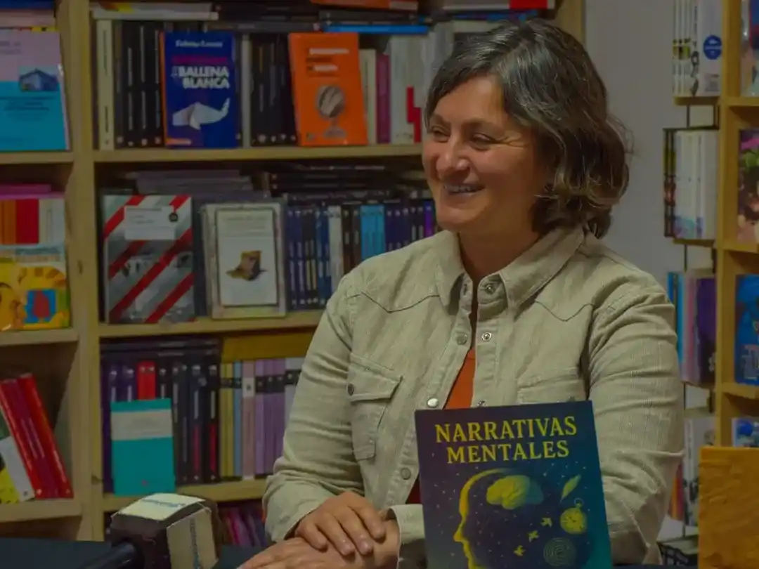 Celeste González es autora de Narrativas Mentales. Foto: Gentileza.