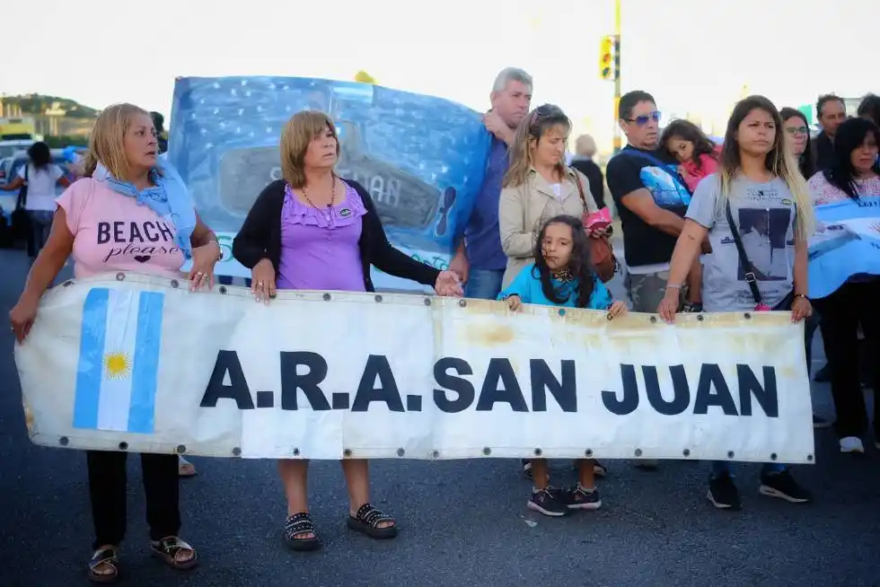 Familiares de víctimas del ARA San Juan piden que sea feriado el aniversario del hundimiento