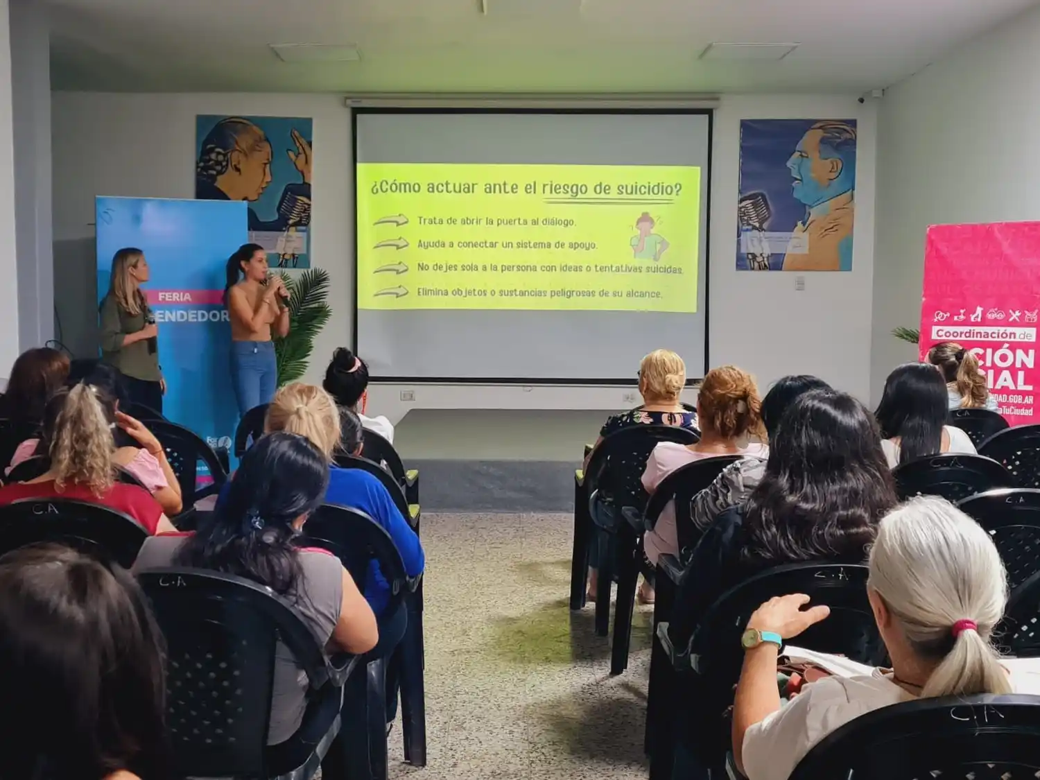 Acción Social municipal desarrolla
actividades tendientes a prevenir suicidios