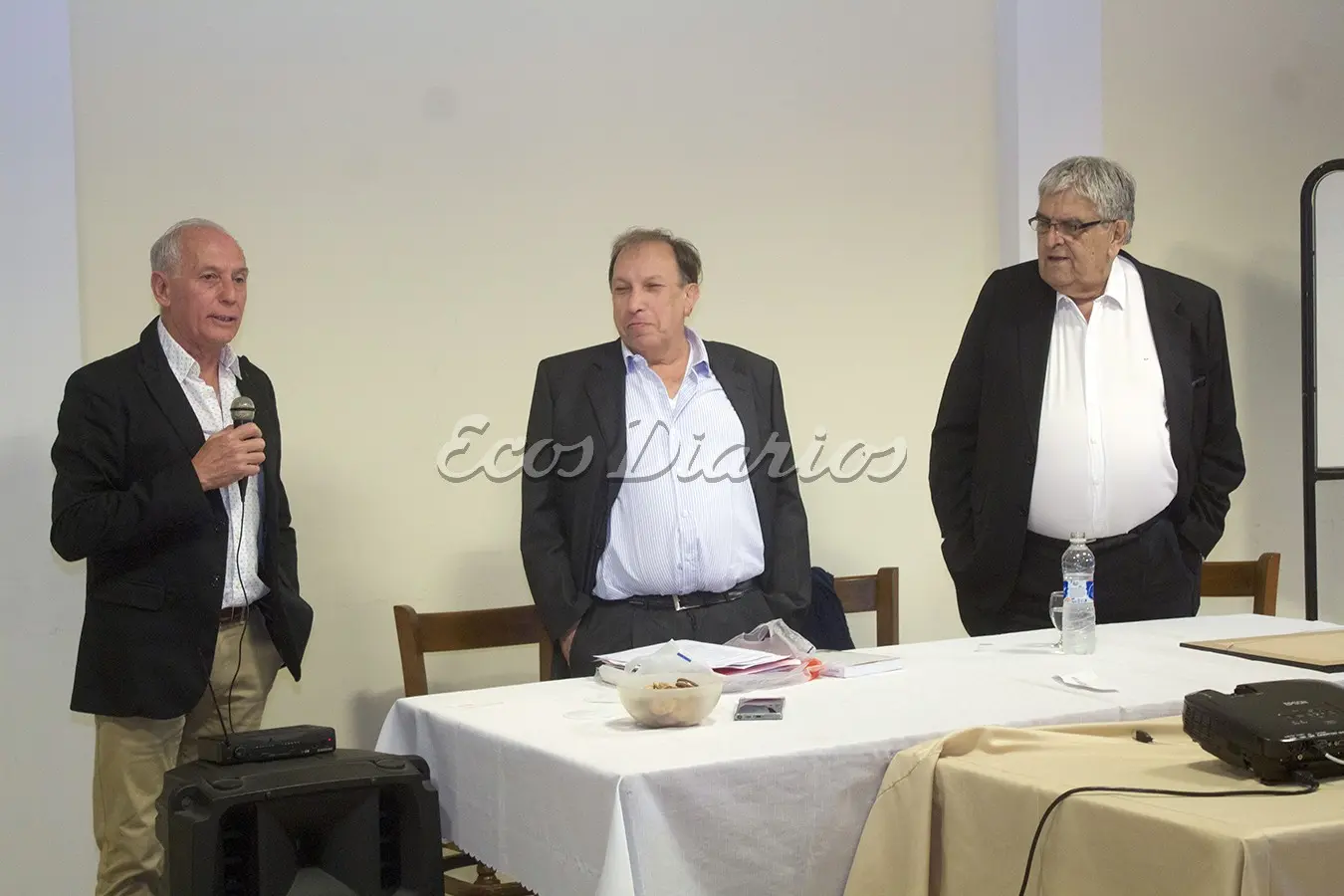 Disertación. Se desarrolló ayer en el Colegio de Martilleros