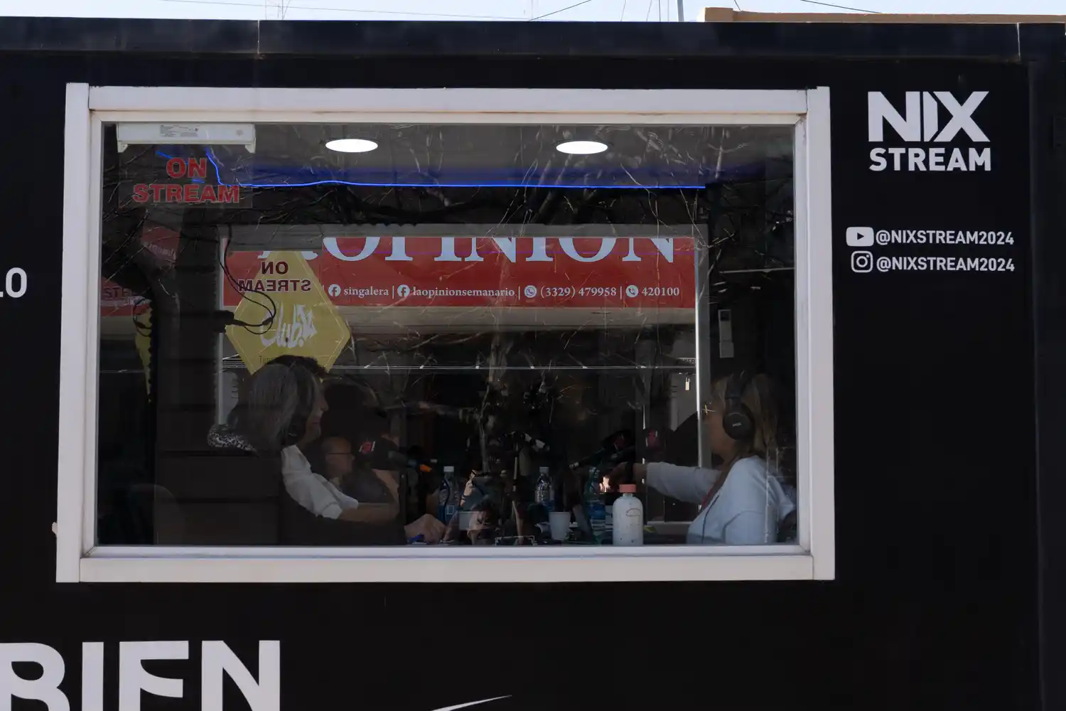 camión de nixstream en san pedro vota 2025