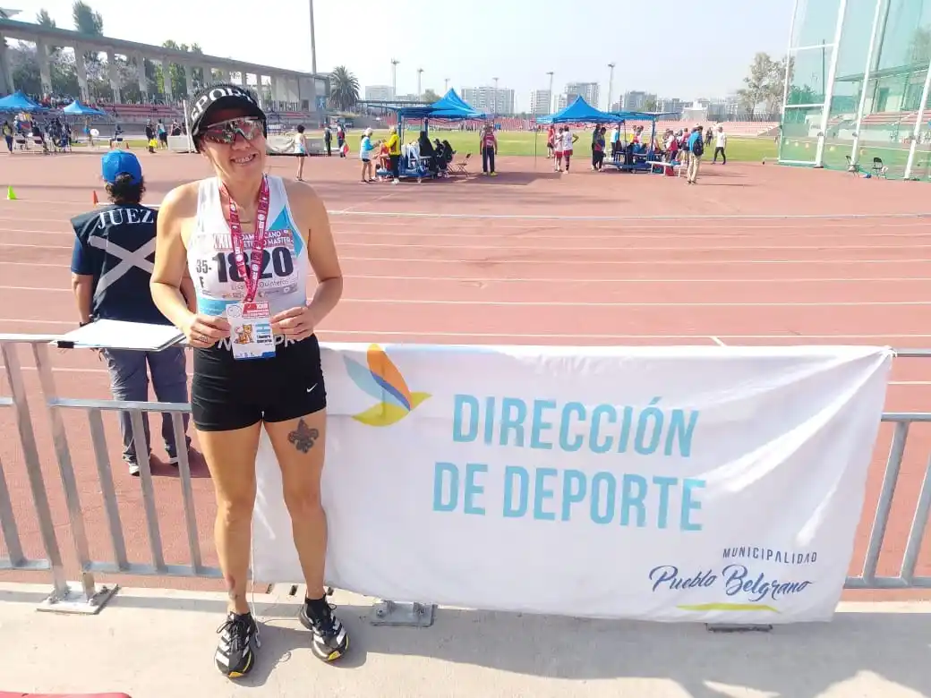 La atleta local Lis Quinteros finalizó 5º en la final Sudamericana de 800 metros