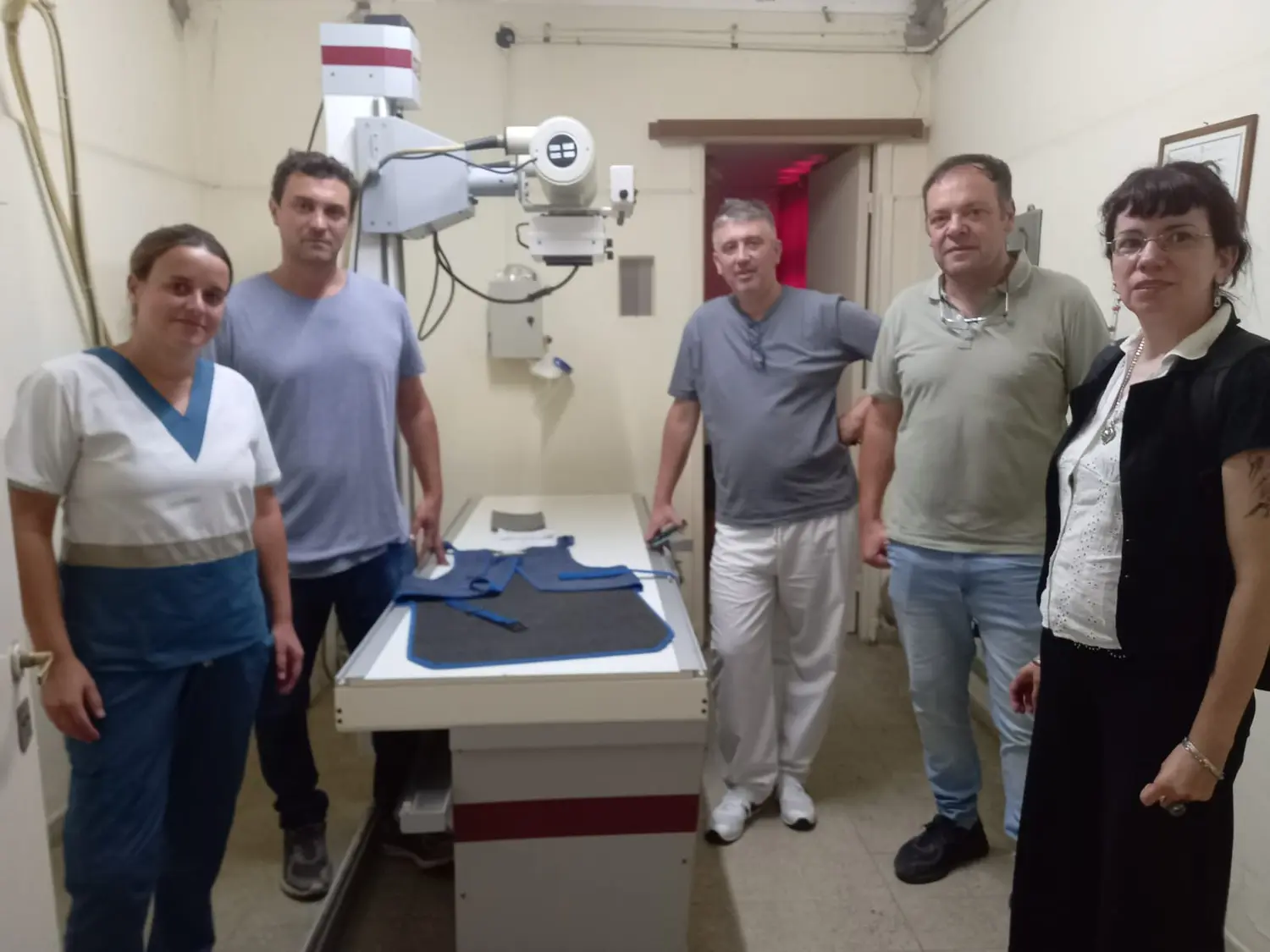 Capandegui y Huerta visitaron los centros de salud de Orense y Bellocq