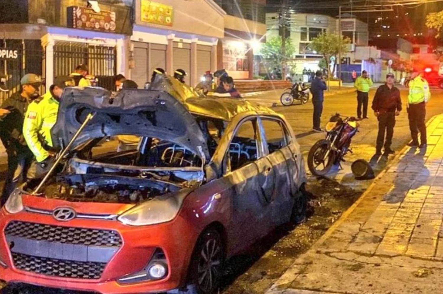 Coche bomba en Quito