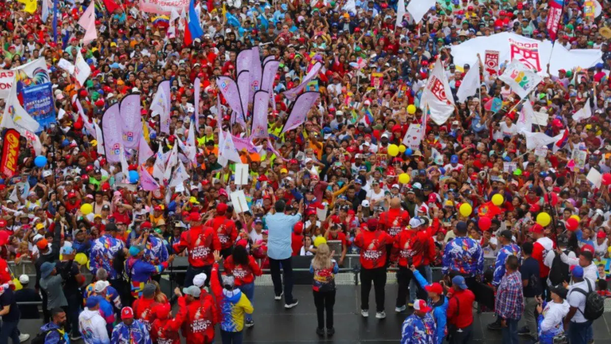 Maduro llamó a la reconciliación  durante su cierre de campaña: EN ESTE PAÍS CABEN TODOS