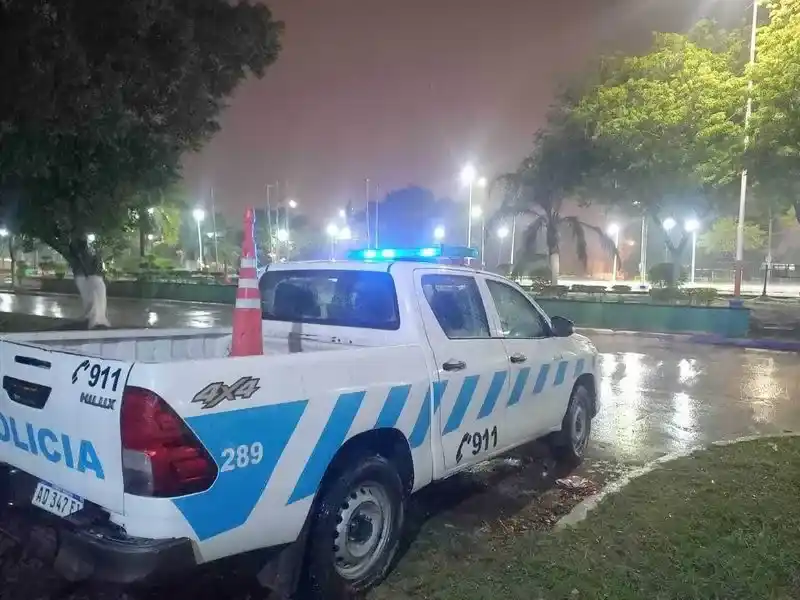 Clorinda: amenazó a su pareja con
un arma de fuego, quedó detenido