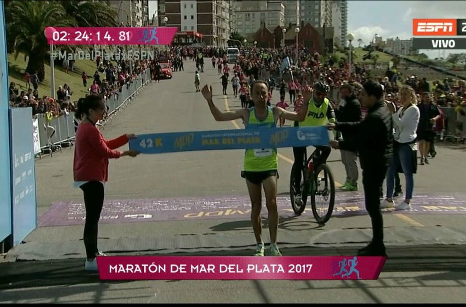 Mastromarino, Peralta, Borelli y Casetta se impusieron en el Maratón