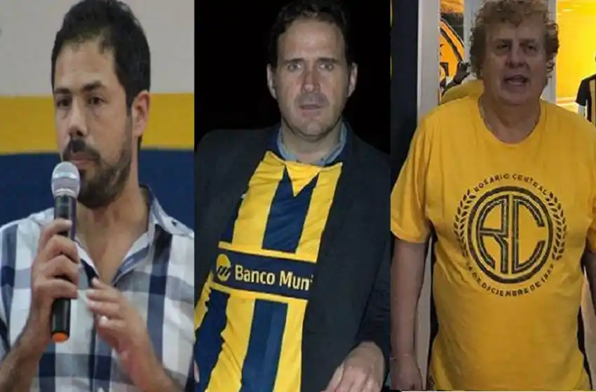 Tres candidatos para la presidencia de Central